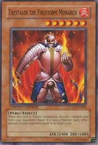 Thestalos the Firestorm Monarch [Gold Series 2009]