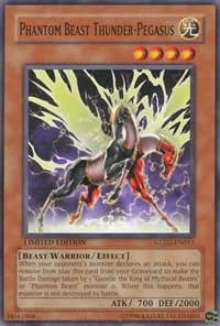 Phantom Beast Thunder-Pegasus [Gold Series 2009]