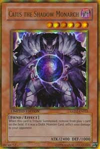 Caius the Shadow Monarch [Gold Series 2009]