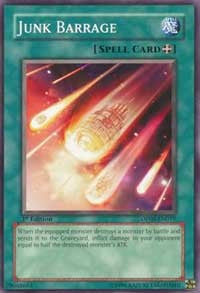 Junk Barrage [Duelist Pack 8: Yusei Fudo]
