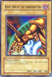 Right Arm of the Forbidden One [Dark Legends]