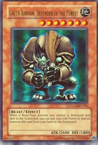 Green Baboon, Defender of the Forest [Dark Legends]