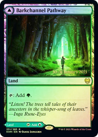 Barkchannel Pathway [Kaldheim Promos]