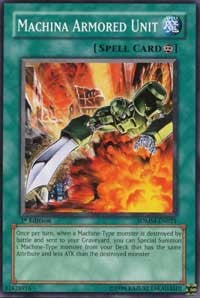 Machina Armored Unit [Structure Deck: Machina Mayhem]