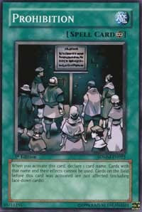 Prohibition [Structure Deck: Machina Mayhem]