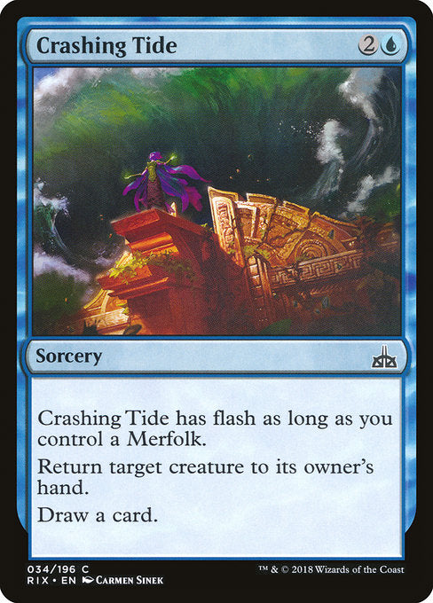 Crashing Tide [Rivals of Ixalan]