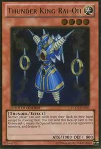 Thunder King Rai-Oh [Gold Series 3]