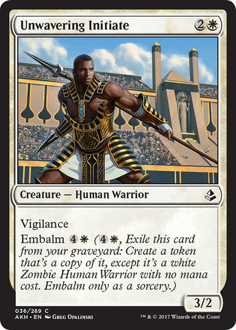 Unwavering Initiate [Amonkhet]