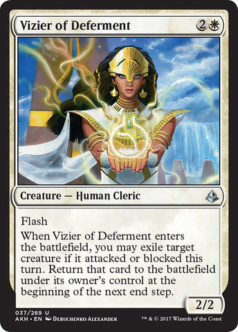 Vizier of Deferment [Amonkhet]