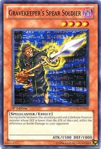 Gravekeeper's Spear Soldier [Structure Deck: Marik]