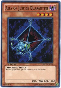 Ally of Justice Quarantine [Hidden Arsenal 3]