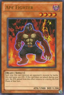 Ape Fighter (5D's Duel Transer) [Yu-Gi-Oh! Video Game Promotional Cards]