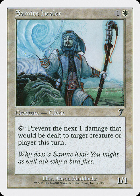 Samite Healer [Seventh Edition] - BinderPOS Limited (dev2)