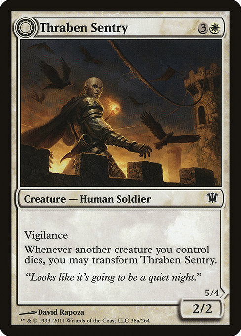 Thraben Sentry // Thraben Militia [Innistrad]