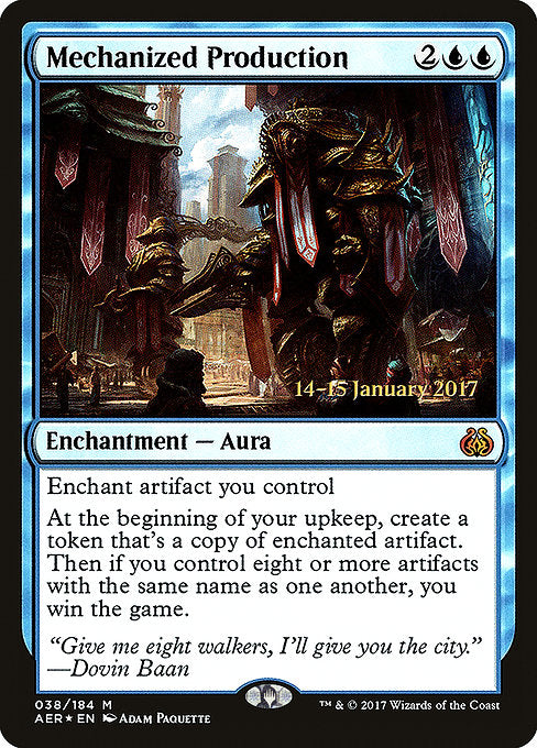 Mechanized Production [Aether Revolt Promos]