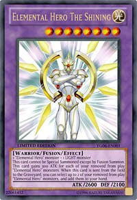 Elemental Hero The Shining [Yu-Gi-Oh! GX Manga Promotional Cards]