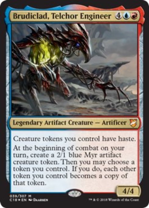 Brudiclad, Telchor Engineer [Commander 2018]