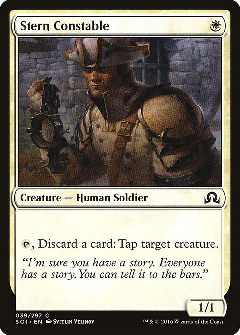 Stern Constable [Shadows over Innistrad] - BinderPOS Limited (dev2)