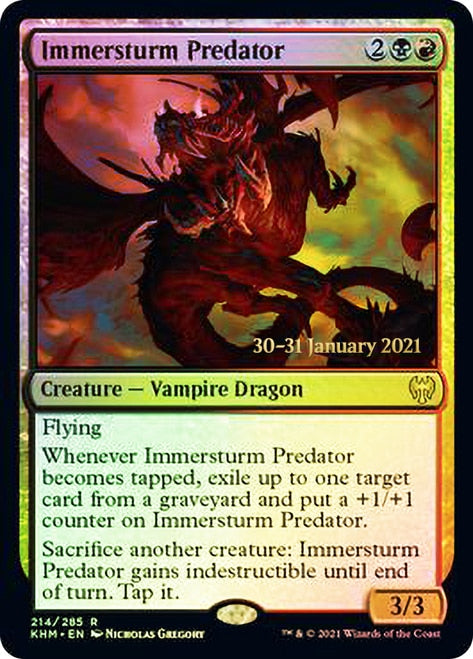 Immersturm Predator [Kaldheim Promos]
