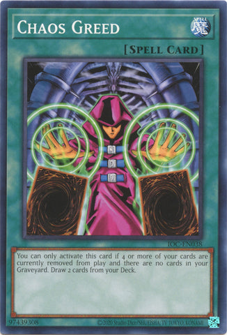 Chaos Greed [IOC-EN038] Common