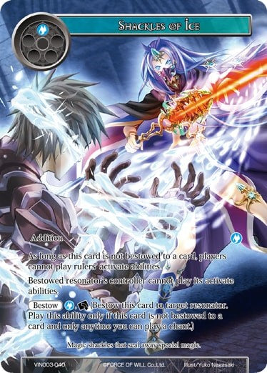 Shackles of Ice (VIN003-040) [Vingolf 3: Ruler All Stars]