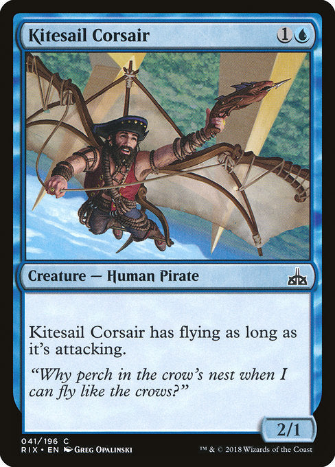 Kitesail Corsair [Rivals of Ixalan] - BinderPOS Limited (dev2)