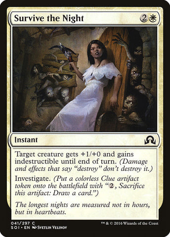 Survive the Night [Shadows over Innistrad] - BinderPOS Limited (dev2)