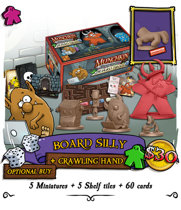 Picture of Munchkin Dungeon: Board Silly (Plus Crawling Hand Miniature)