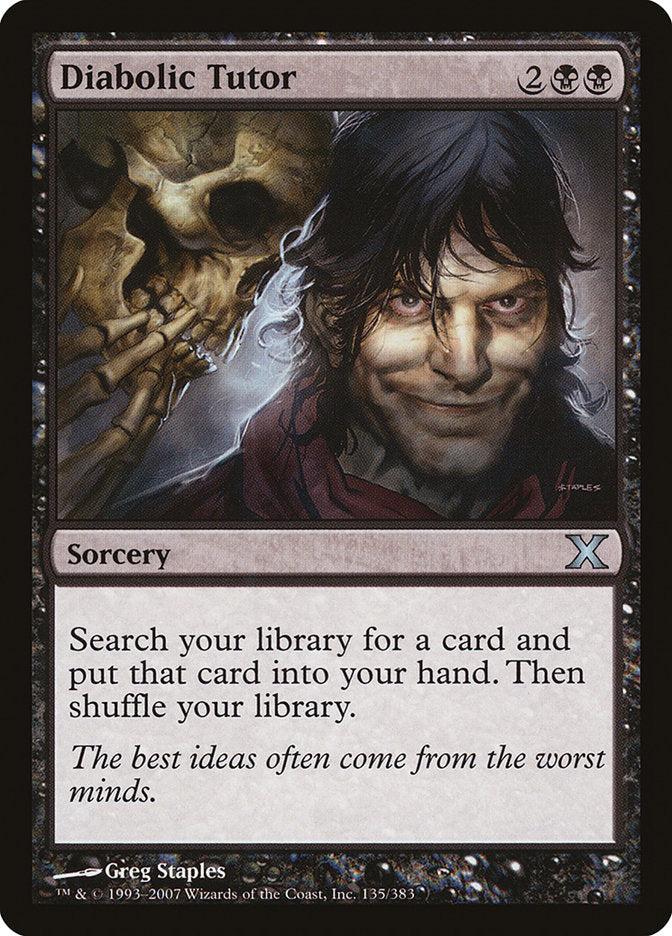 Diabolic Tutor [Tenth Edition]