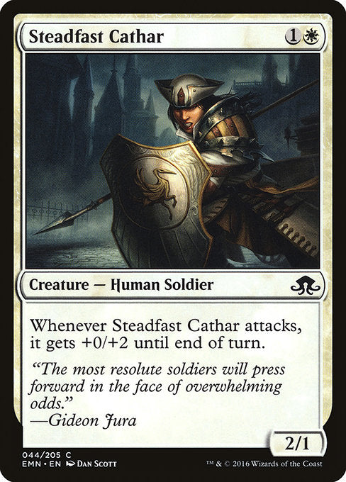 Steadfast Cathar [Eldritch Moon] - BinderPOS Limited (dev2)