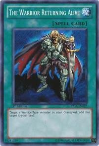 The Warrior Returning Alive [Starter Deck: Dawn of the Xyz]