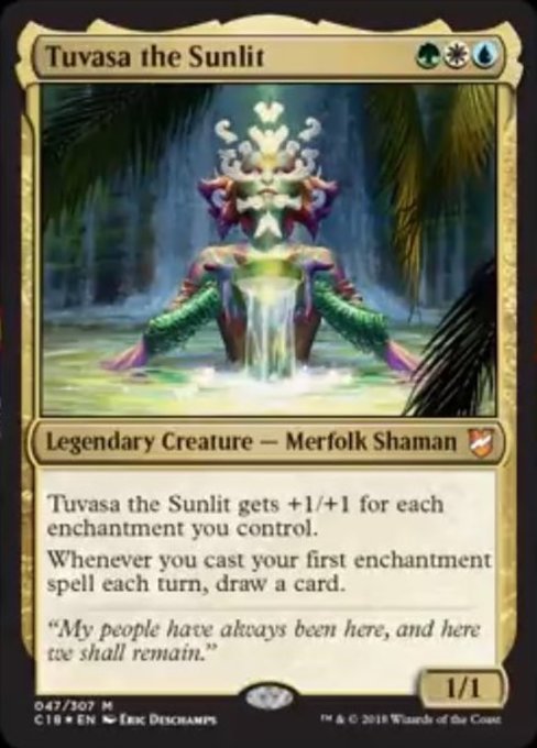 Tuvasa the Sunlit [Commander 2018]