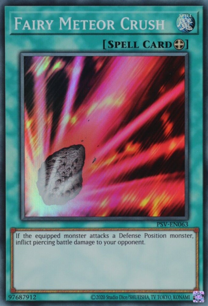 Fairy Meteor Crush [PSV-EN063] Super Rare
