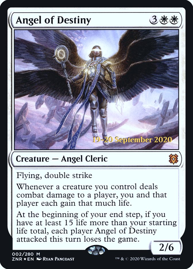 Angel of Destiny [Zendikar Rising Promos]