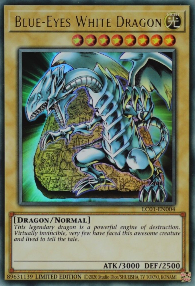 Blue-Eyes White Dragon [LC01-EN004] Ultra Rare