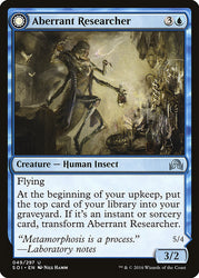 Aberrant Researcher // Perfected Form [Shadows over Innistrad]
