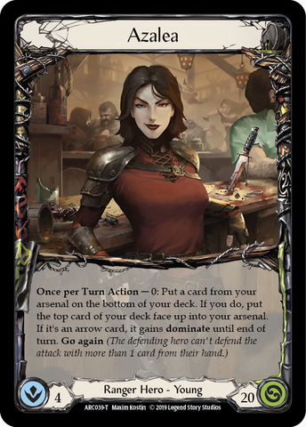 Azalea [ARC039-T] (Arcane Rising)  1st Edition Normal