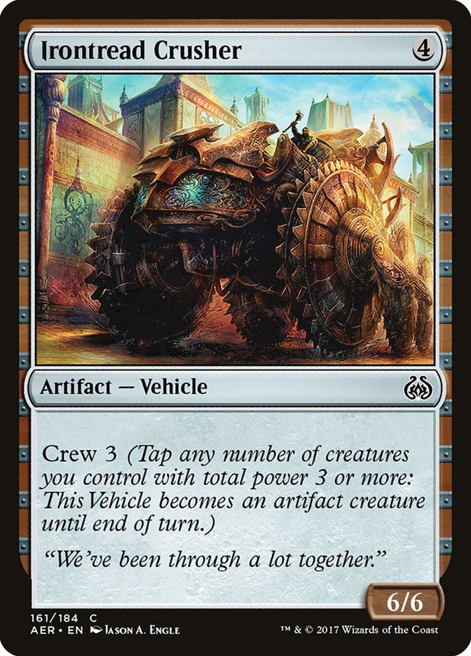 Irontread Crusher [Aether Revolt] - BinderPOS Limited (dev2)