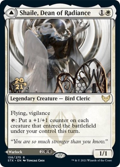 Shaile, Dean of Radiance // Embrose, Dean of Shadow (Prerelease) [Strixhaven: School of Mages Prerelease Promos]