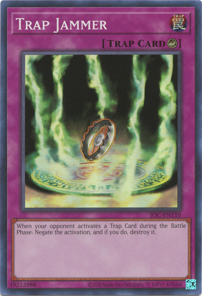 Trap Jammer [IOC-EN110] Super Rare