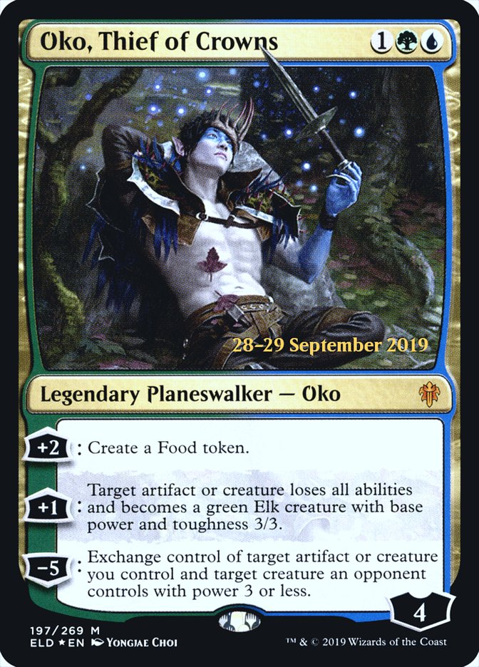 Oko, Thief of Crowns [Throne of Eldraine Promos]