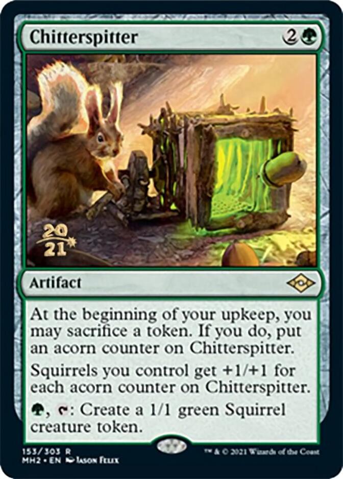 Chitterspitter (Prerelease) [Modern Horizons 2 Prerelease Promos]