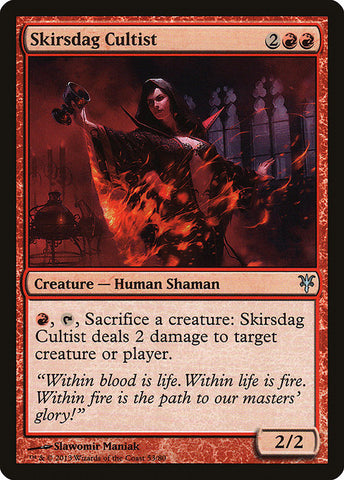 Skirsdag Cultist [Duel Decks: Sorin vs. Tibalt]