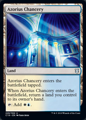 Azorius Chancery [Commander 2019]