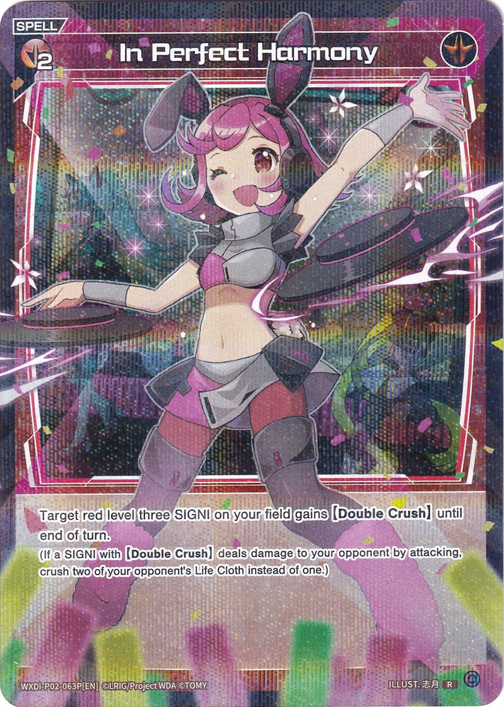 In Perfect Harmony (Parallel Foil) (WXDi-P02-063P) [Changing Diva]
