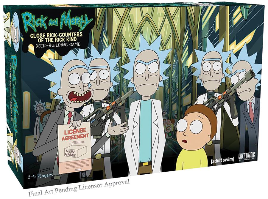 Picture of the Board Game: Rick And Morty: Close Rick-Counters Of The Rick Kind - Deck Building Game