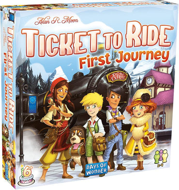 Picture of the Board Game: Ticket to Ride: First Journey (Europe)