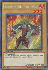 Elemental HERO Burstinatrix (Alternate Art) [Legendary Collection 2]