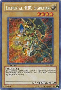 Elemental HERO Sparkman (Alternate Art) [Legendary Collection 2]