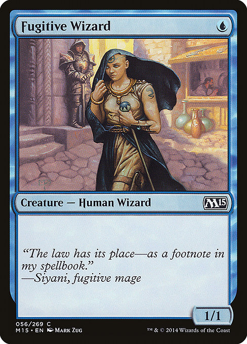 Fugitive Wizard [Magic 2015] - BinderPOS Limited (dev2)